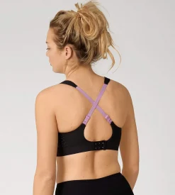 Undertøj|Bh-Triumph Sports-bh med bøjle Triaction Control Lite Sort
