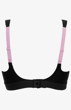 Undertøj|Bh-Triumph Sports-bh med bøjle Triaction Control Lite Sort