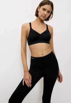 Undertøj|Bh-Triumph Sports-bh uden bøjle Triaction Workout Sort