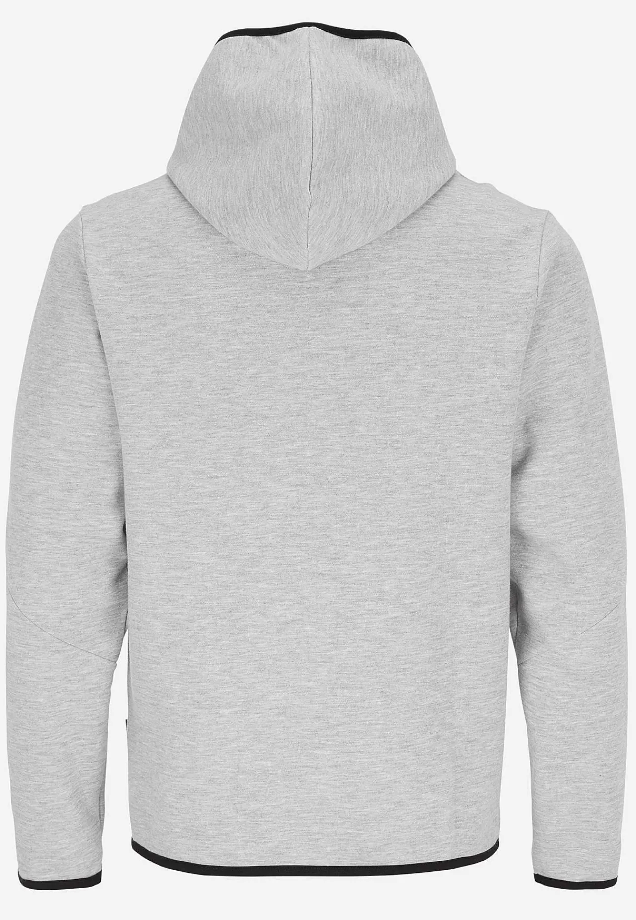 Trøjer-JACK & JONES Sporty hættetrøje med lynlås Lys gråmeleret