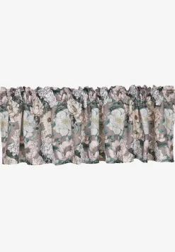 Gardinkapper-Fondaco Storblomstret multibåndskappe Nougat / Blomstret