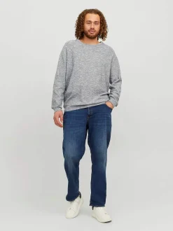 Regular Fit- Stretchjeans Blå denim