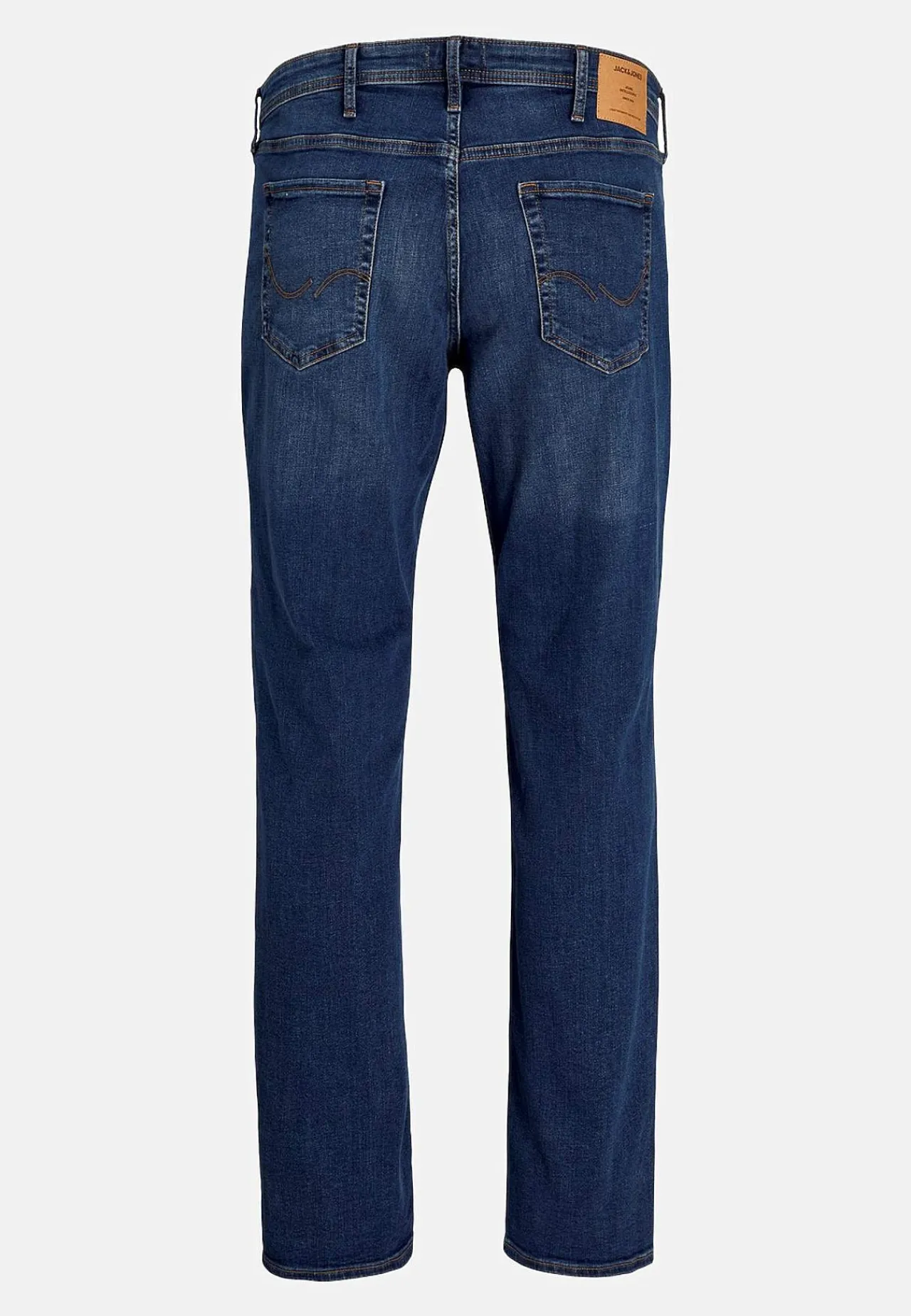 Regular Fit- Stretchjeans Blå denim