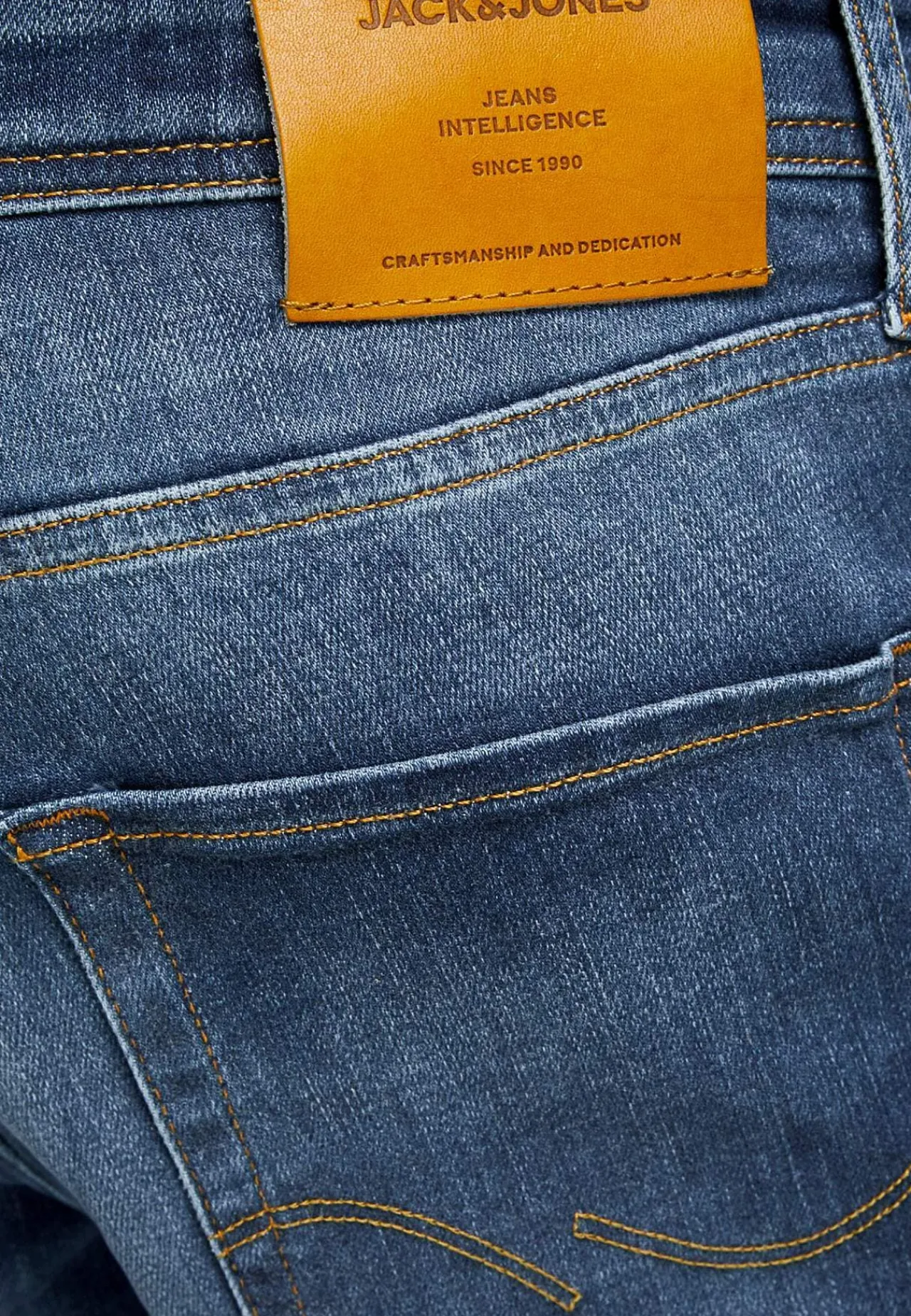 Regular Fit- Stretchjeans Jeansblå