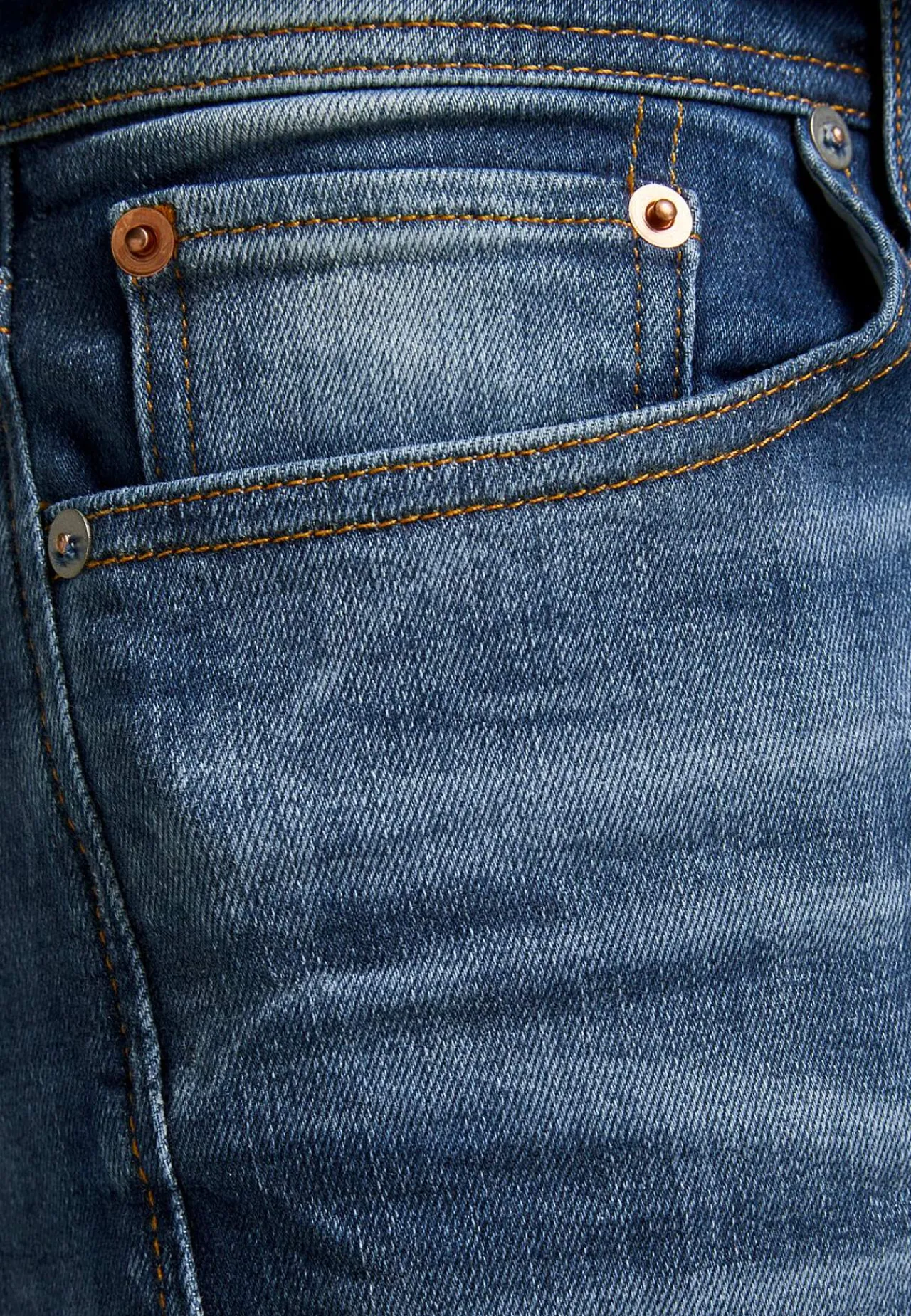 Regular Fit- Stretchjeans Jeansblå