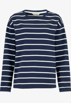 Mønstrede|Toppe-Cellbes of Sweden Stribet jerseytop i økologisk bomuld | Cellbes