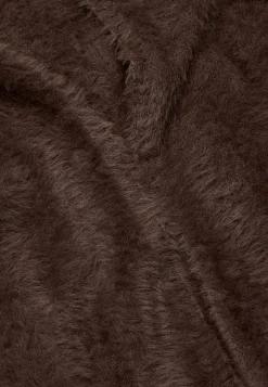 Cardiganer|Cardiganer- Strikket, åben cardigan Brun