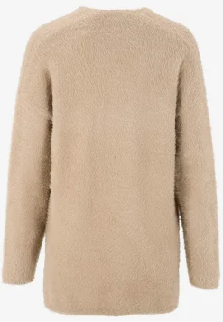 Cardiganer|Cardiganer-Cellbes of Sweden Strikket, åben cardigan Beige