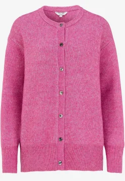Cardiganer|Trøjer-Cellbes of Sweden Strikket cardigan Cerise melange