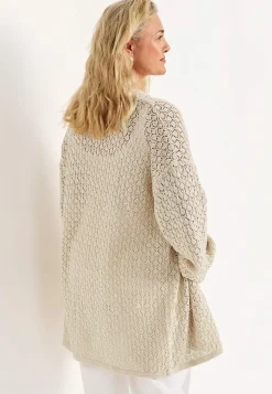 Cardiganer|Cardiganer-Cellbes of Sweden Strikket cardigan med hulmønster | Cellbes