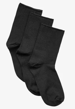 Undertøj|Flerpak Undertøj-Zent Strømper med løs elastik 3-pack Sort