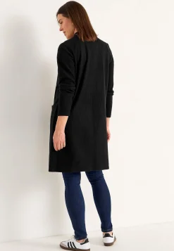 Cardiganer|Cardiganer-Cellbes of Sweden Superblød cardigan med lommer Beata Sort