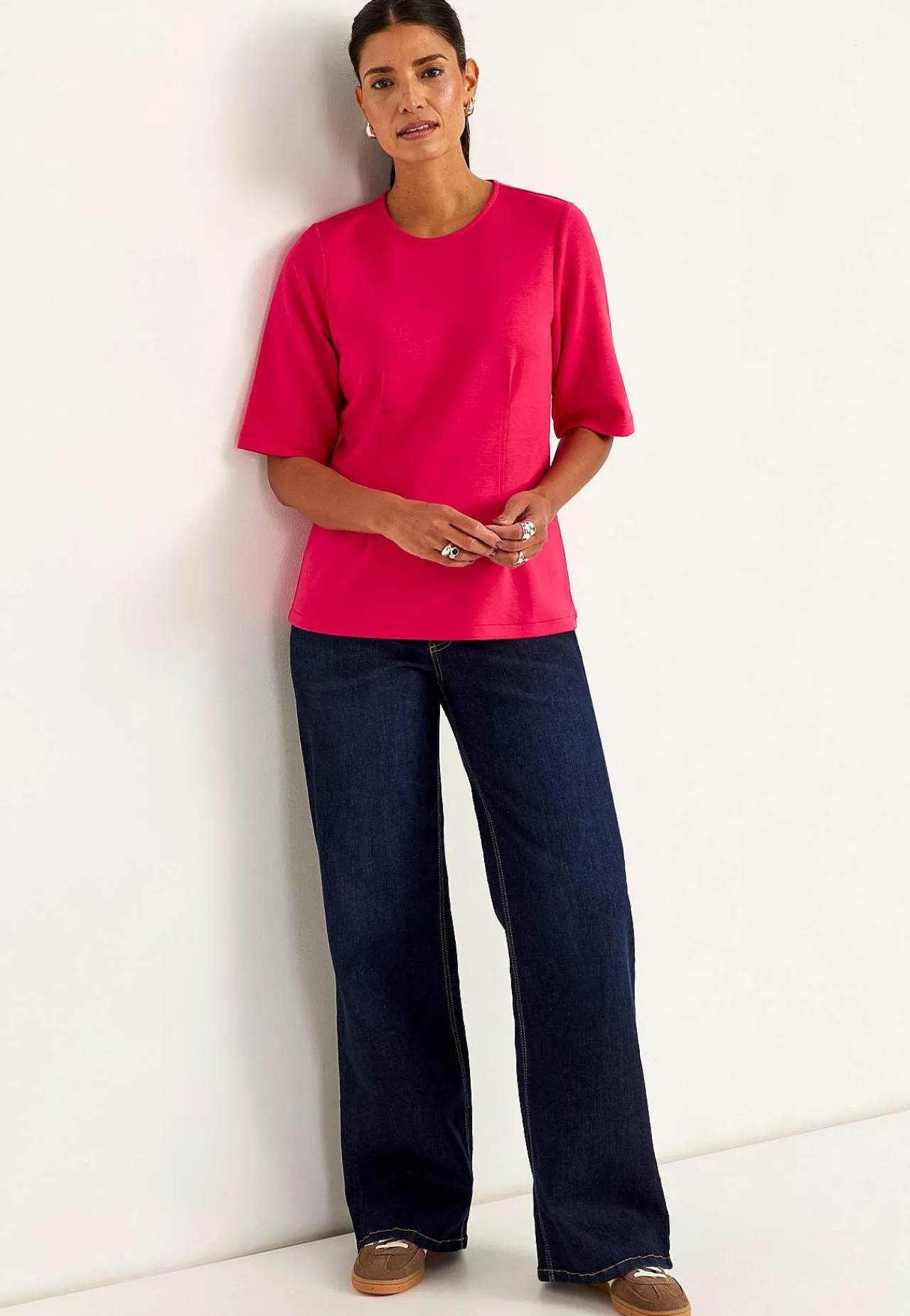 Toppe-Cellbes of Sweden Superblød jerseytop Cerise