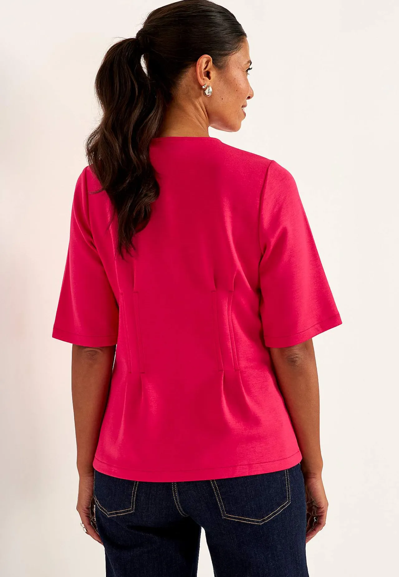 Toppe-Cellbes of Sweden Superblød jerseytop Cerise
