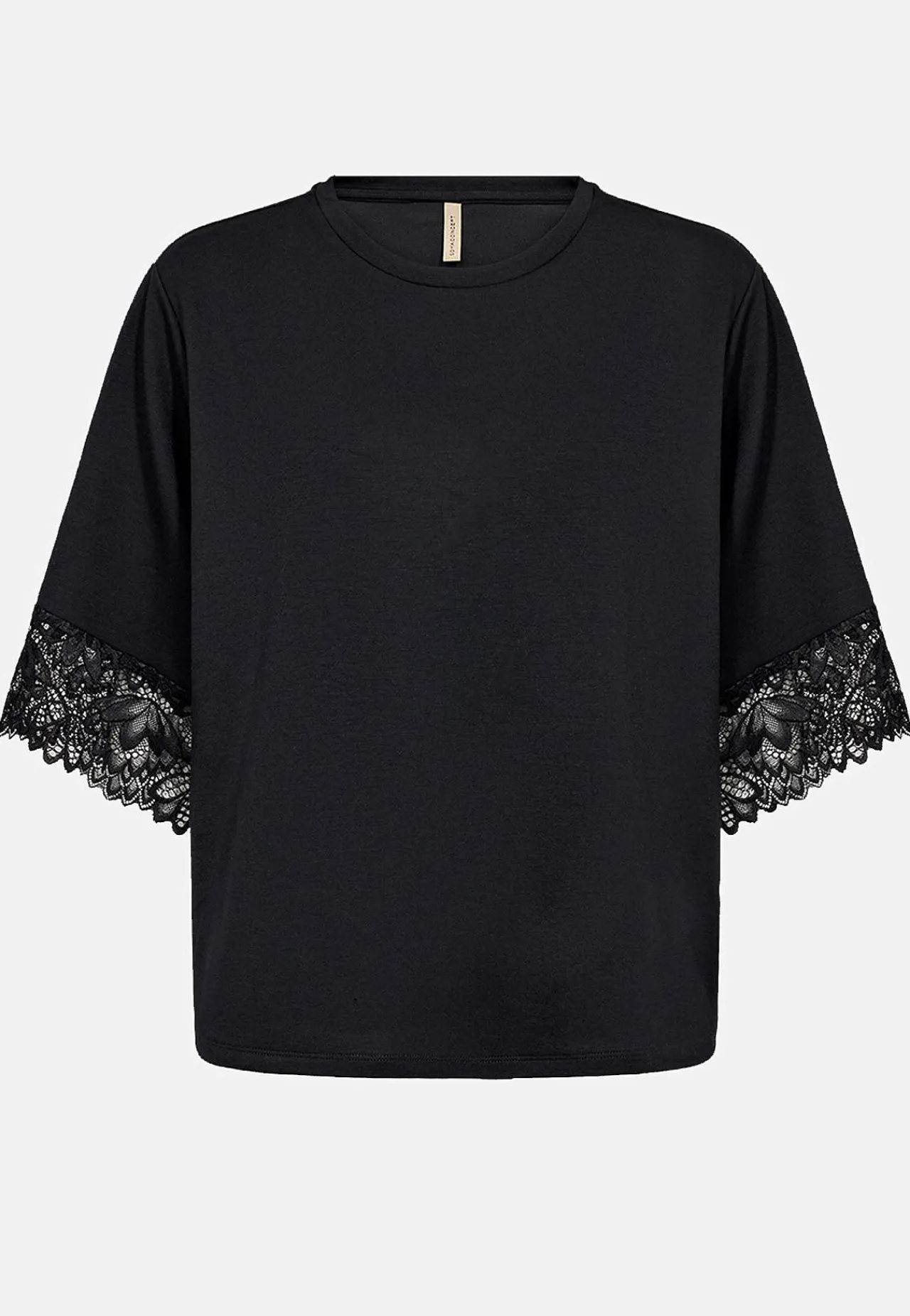 Toppe- Superblød jerseytop med blonde Sort