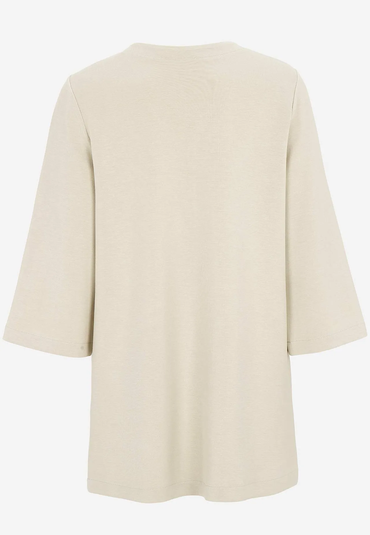 3/4 Ærmet-Cellbes of Sweden Superblød jerseytunika med lommer Lys beige