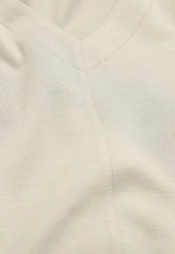 3/4 Ærmet-Cellbes of Sweden Superblød jerseytunika med lommer Lys beige