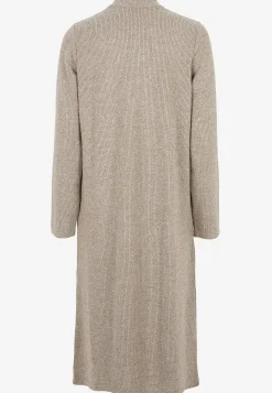 Cardiganer|Trøjer-Cellbes of Sweden Superblød, lang cardigan med lommer Beata Beige / Meleret