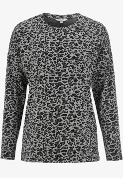 Mønstrede|Toppe-Cellbes of Sweden Superblød, langærmet jerseytop | Cellbes