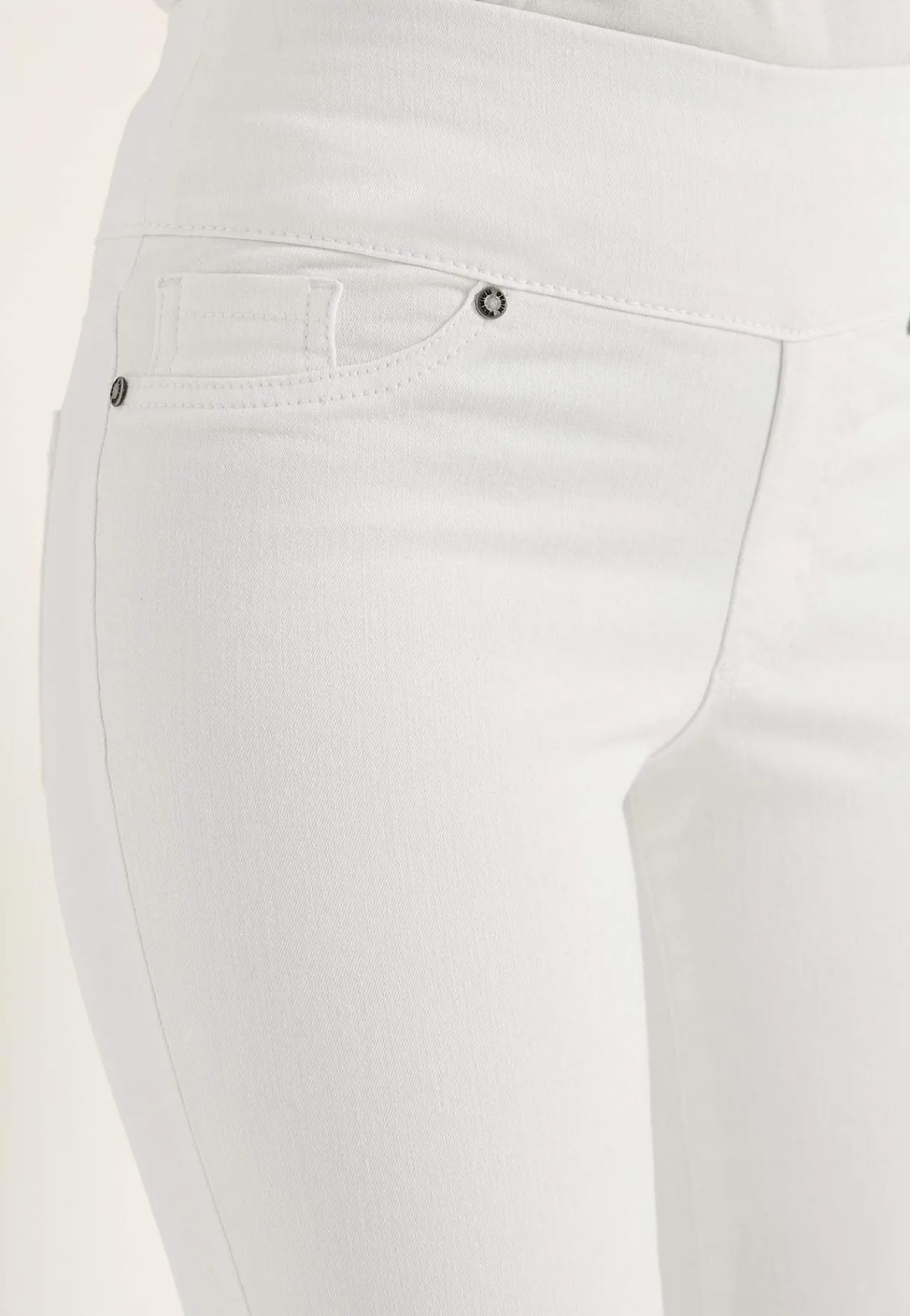 Forårsbukser|Høj Talje-Cellbes of Sweden Superkomfortable ankeljeans i denim Elin | Cellbes