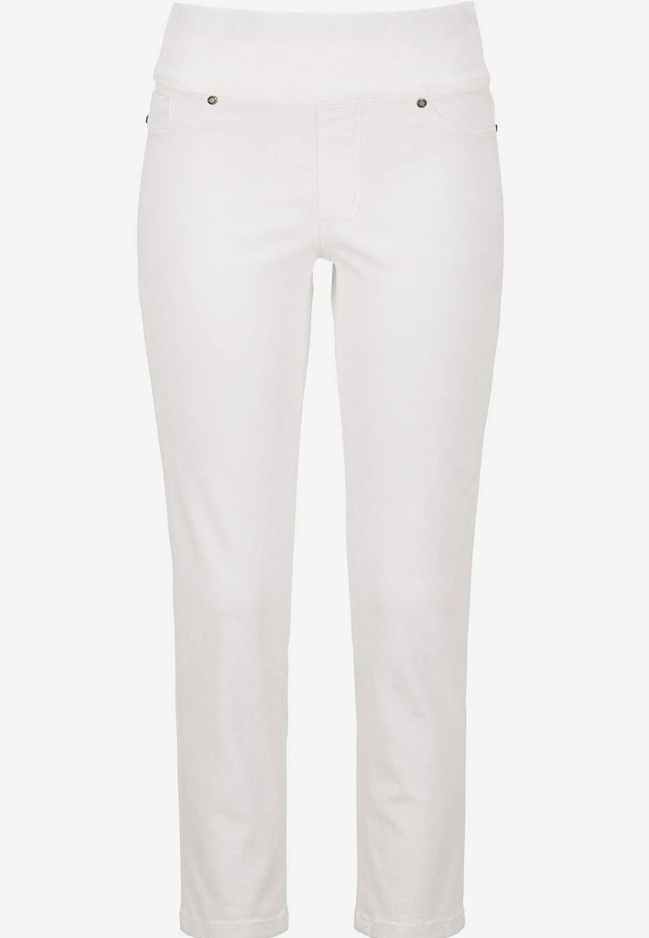 Forårsbukser|Høj Talje-Cellbes of Sweden Superkomfortable ankeljeans i denim Elin | Cellbes