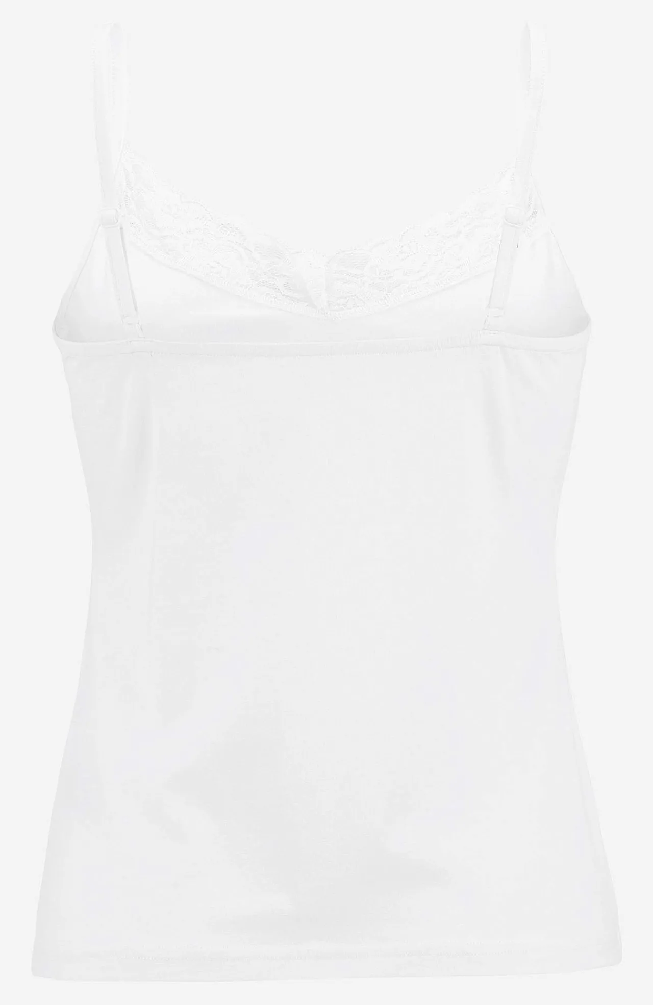 Tanktoppe|Toppe Og Tanktoppe-Cellbes of Sweden Tanktop i bomuld Hvid
