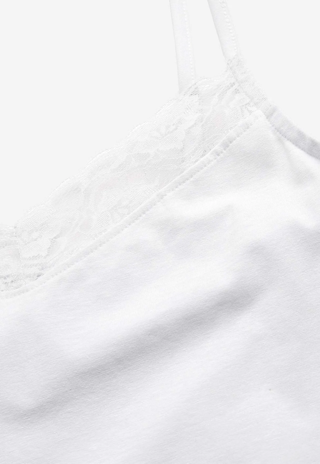 Tanktoppe|Toppe Og Tanktoppe-Cellbes of Sweden Tanktop i bomuld Hvid
