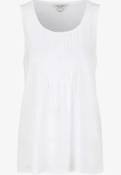 Toppe|Tanktoppe- Tanktop med dekorativ fold | Cellbes
