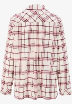 Undertøj|Nat- Og Hyggetøj-Cellbes of Sweden Ternet pyjamas i flonel Beige/Lyserød/Ternet