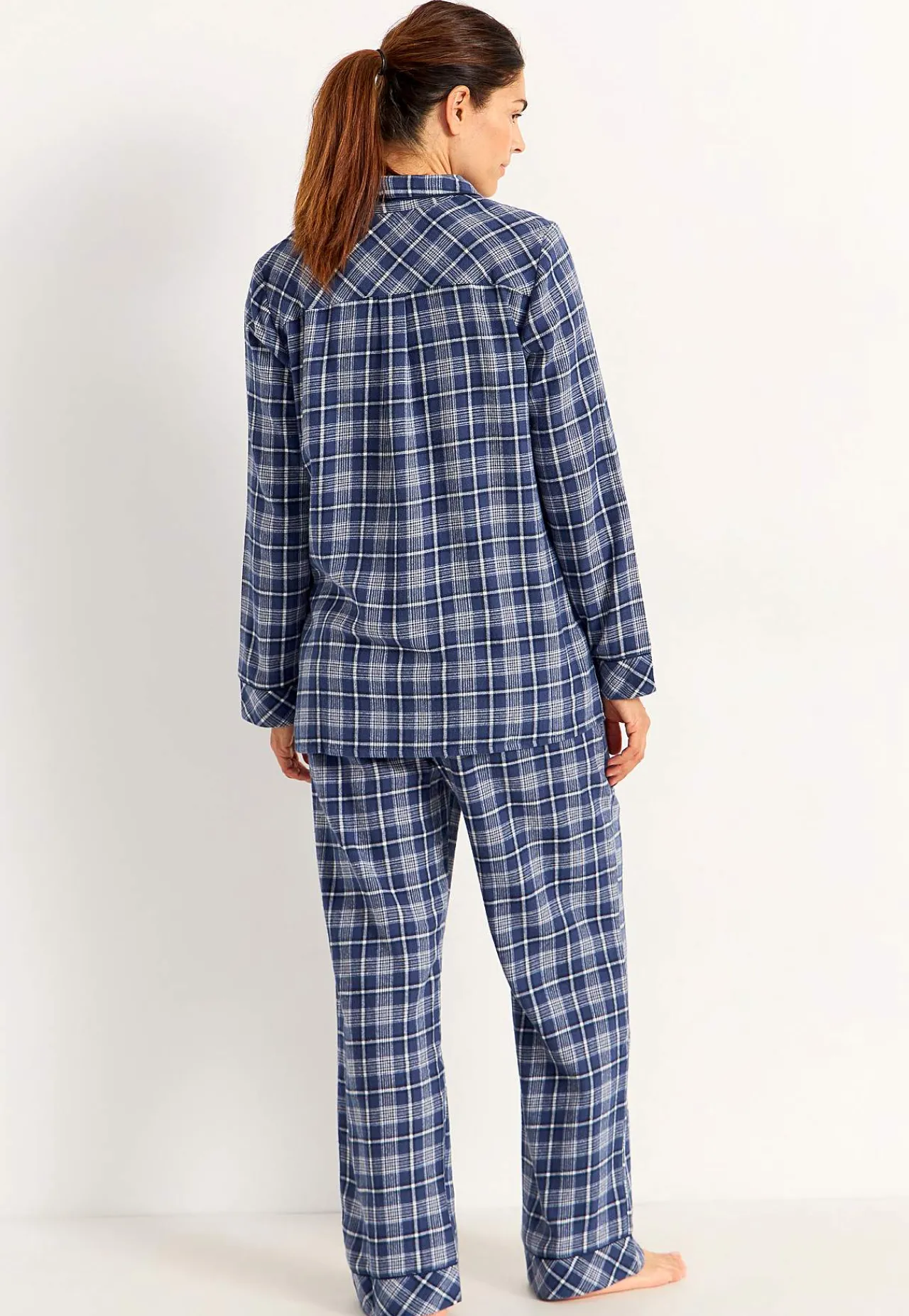 Undertøj|Nat- Og Hyggetøj-Cellbes of Sweden Ternet pyjamas i flonel | Cellbes
