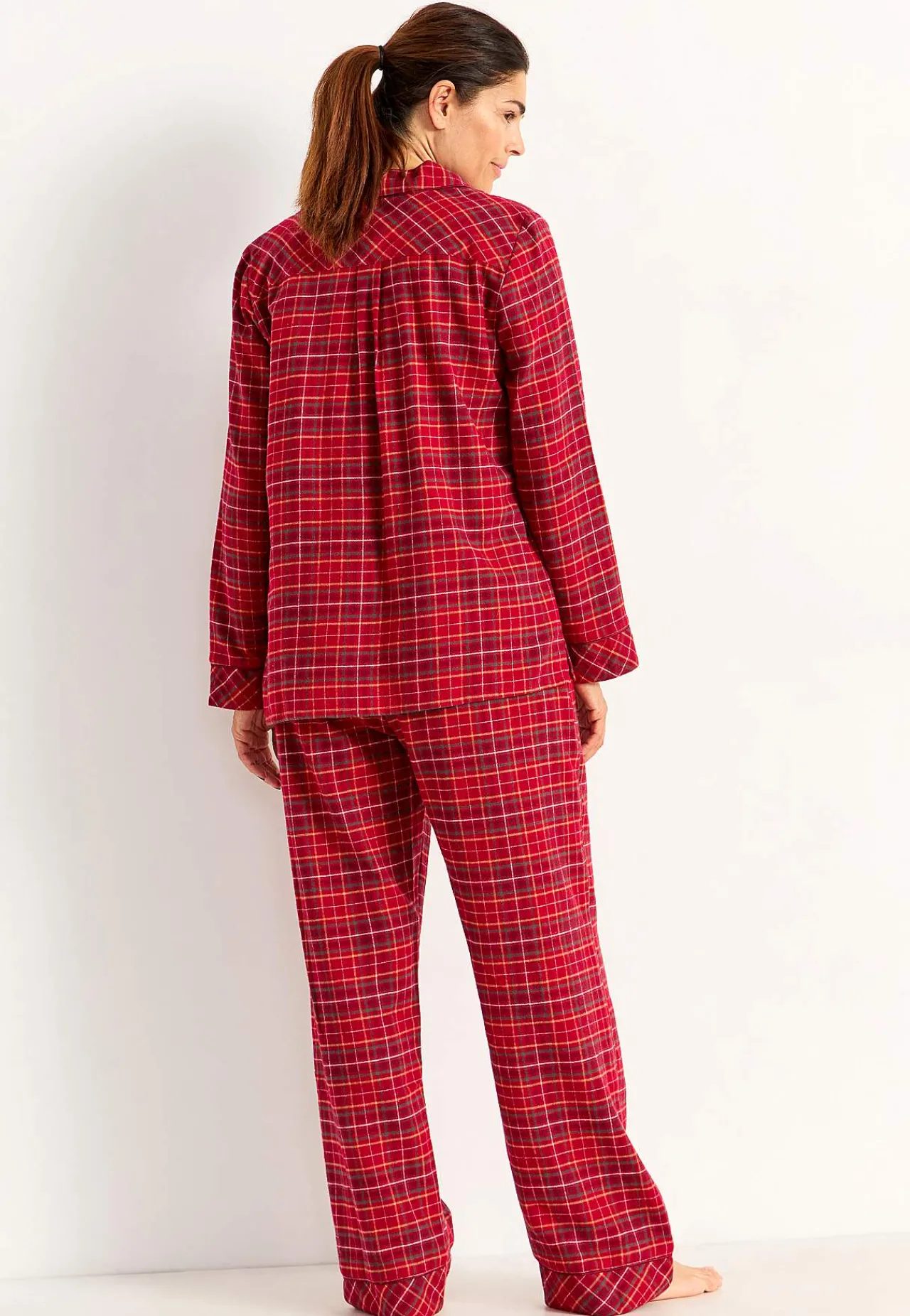 Undertøj|Nat- Og Hyggetøj-Cellbes of Sweden Ternet pyjamas i flonel | Cellbes
