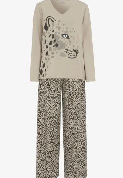 Undertøj|Nat- Og Hyggetøj-Cellbes of Sweden To-delt pyjamas Beige / Leopard