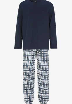 Pyjamas- To-delt pyjamas Blå / Ternet