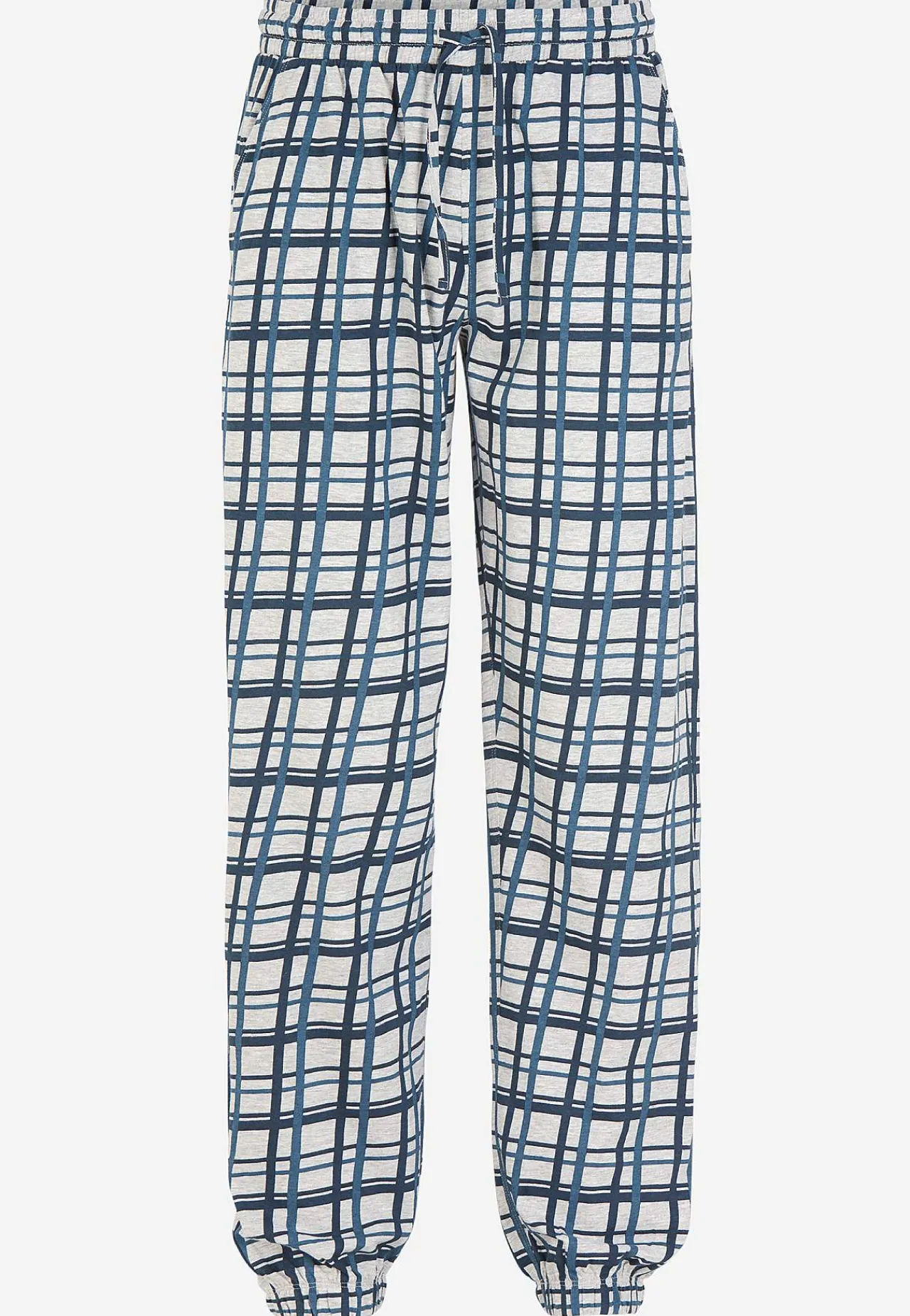 Pyjamas- To-delt pyjamas Blå / Ternet