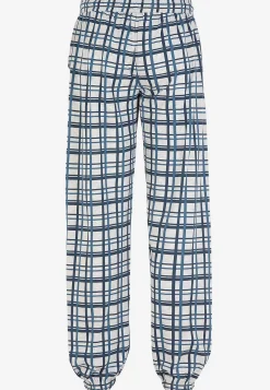 Pyjamas- To-delt pyjamas Blå / Ternet