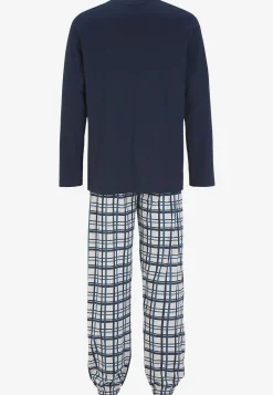 Pyjamas- To-delt pyjamas Blå / Ternet