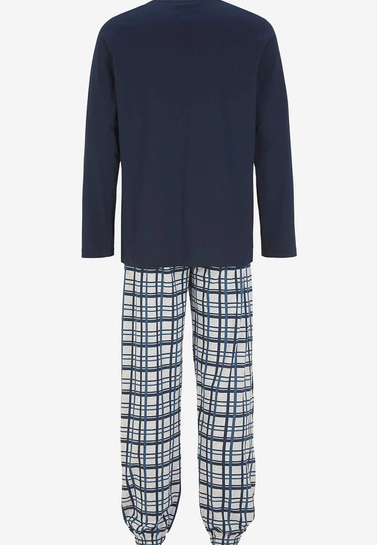 Pyjamas- To-delt pyjamas Blå / Ternet