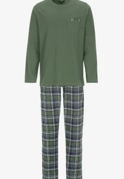 Pyjamas-Cellbes of Sweden To-delt pyjamas Mørkegrøn/Ternet