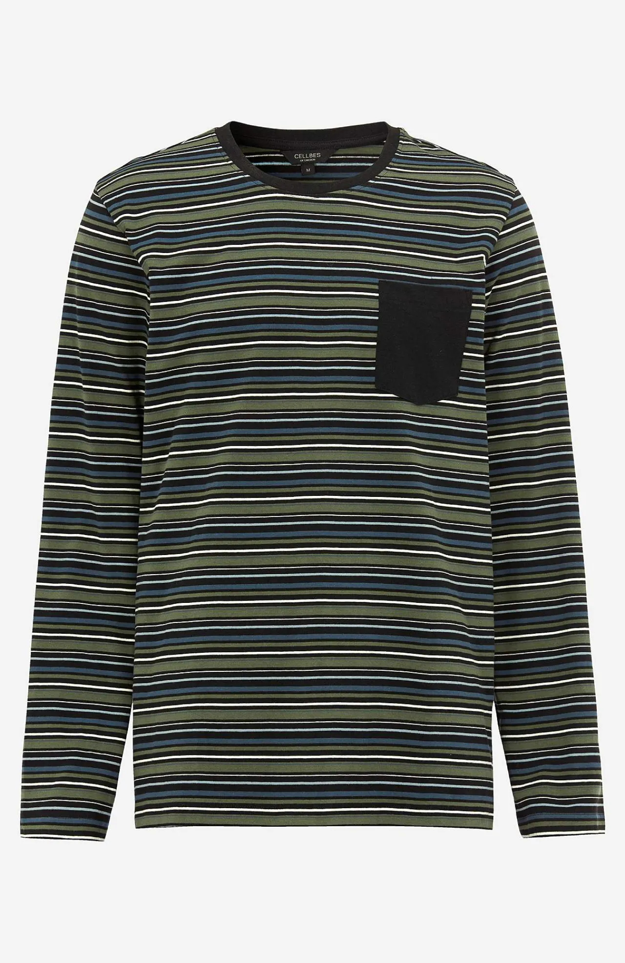 Pyjamas- To-delt pyjamas Sort / Grøn / Stribet