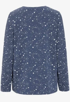 Undertøj|Nat- Og Hyggetøj- To-delt pyjamas Gråblå