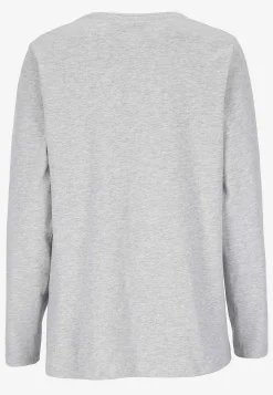 Undertøj|Nat- Og Hyggetøj- To-delt pyjamas Gråmeleret