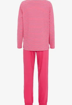 Undertøj|Nat- Og Hyggetøj-Cellbes of Sweden To-delt pyjamas Cerise / Stribet
