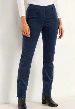 Manchester|Treggings-Cellbes of Sweden Treggings i kraftig fløjl Marine