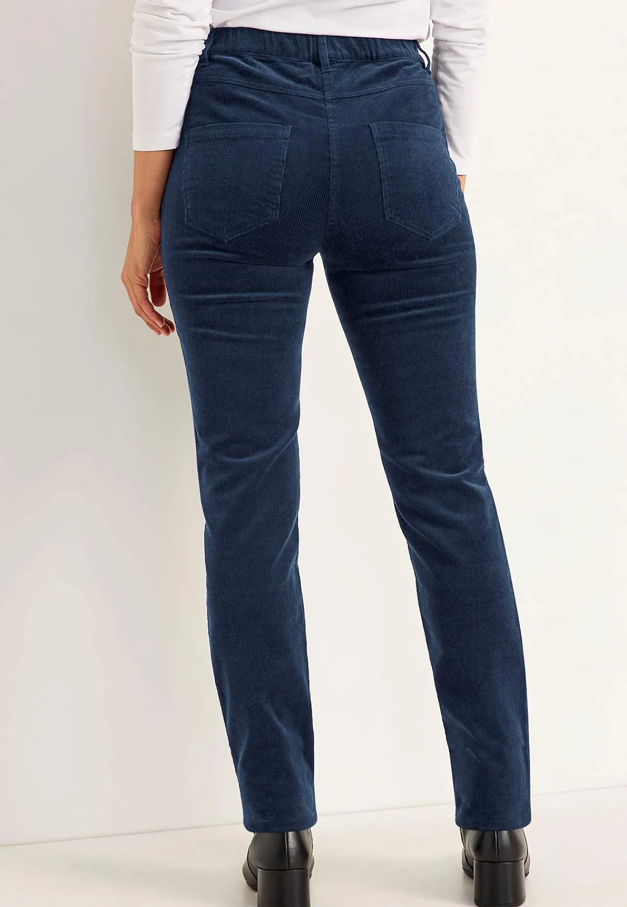 Manchester|Treggings-Cellbes of Sweden Treggings i kraftig fløjl Marine