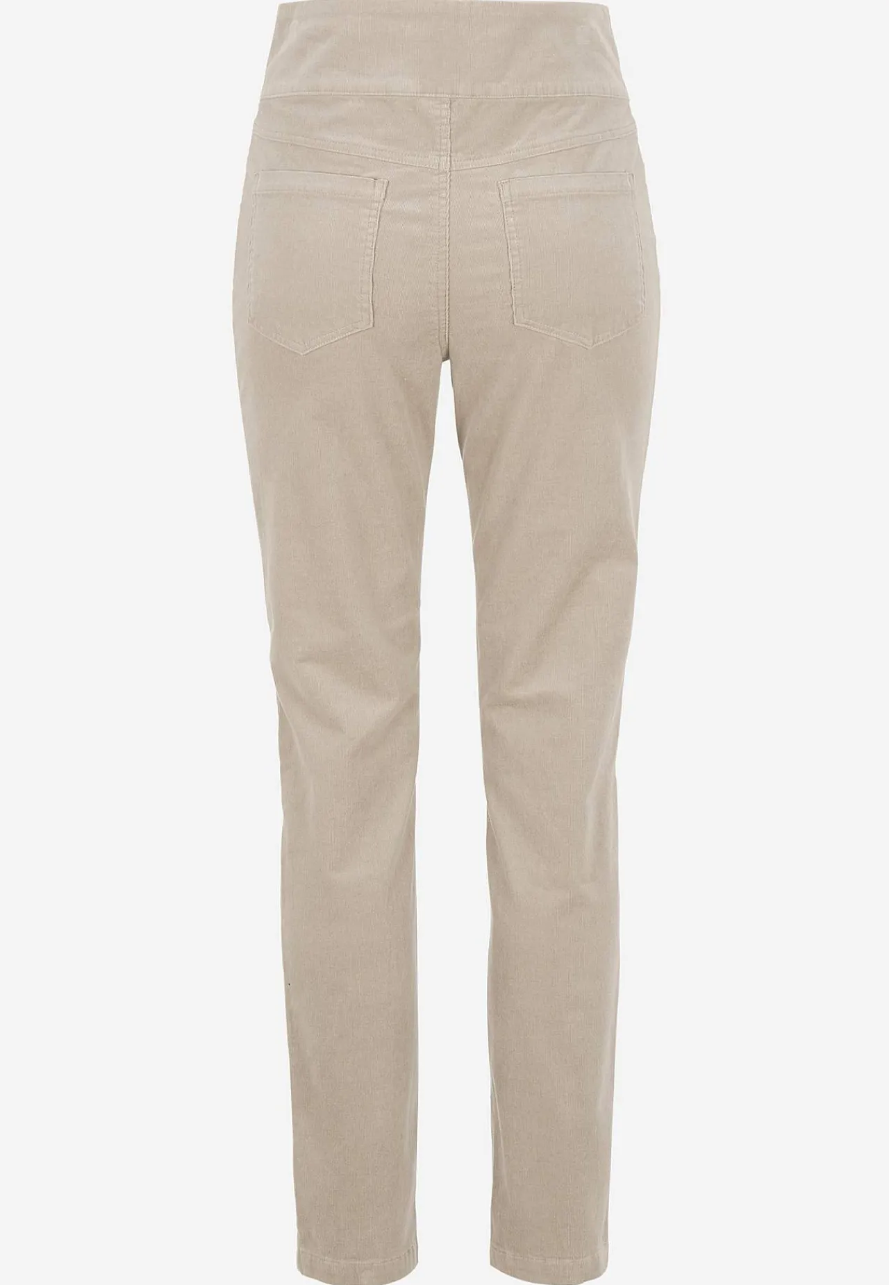 Manchester|Treggings- Treggings i kraftig fløjl Beige
