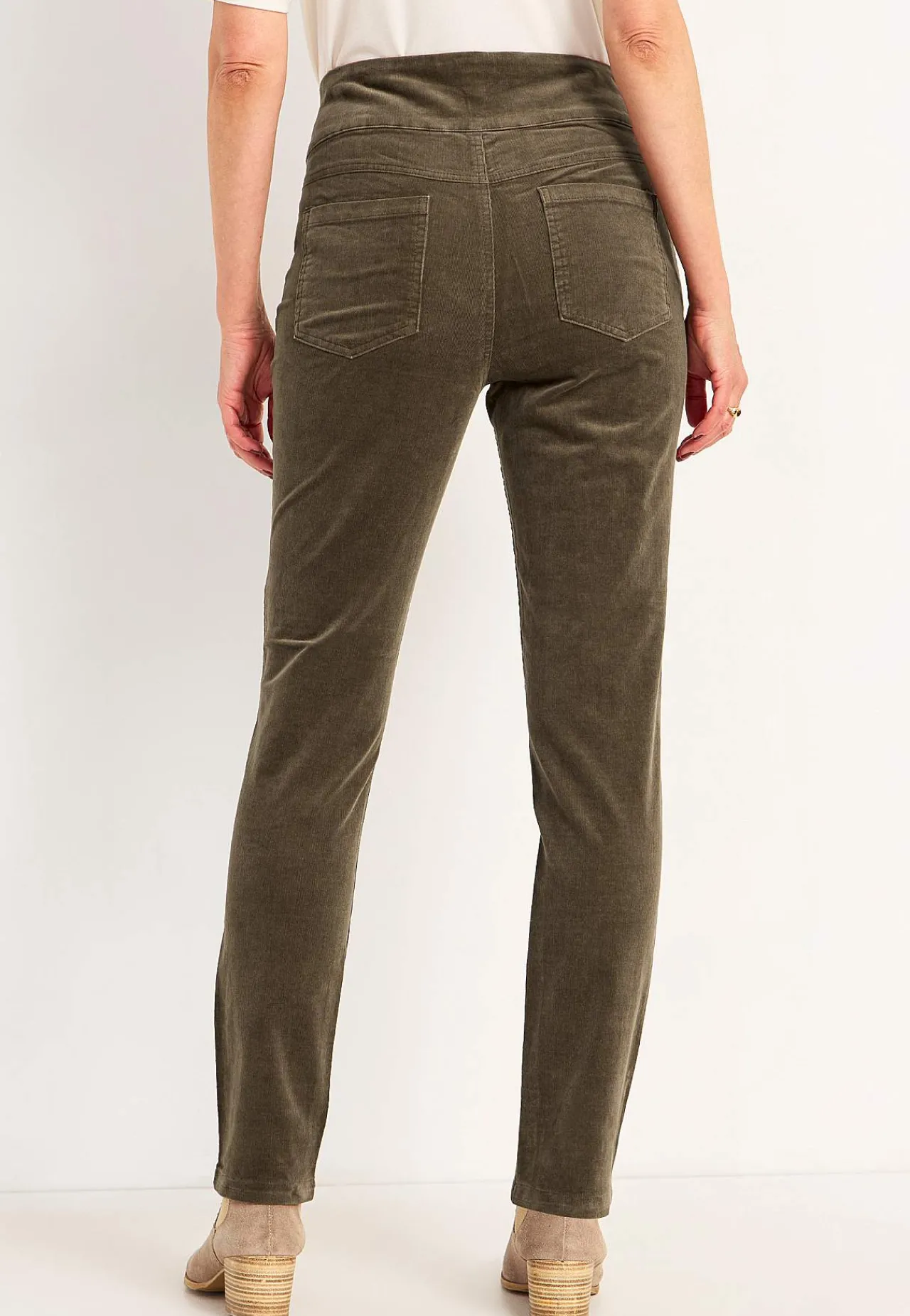 Manchester|Treggings-Cellbes of Sweden Treggings i kraftig fløjl Nougat
