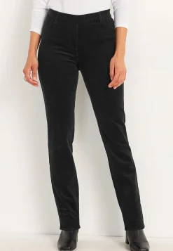Manchester|Treggings-Cellbes of Sweden Treggings i kraftig fløjl Sort