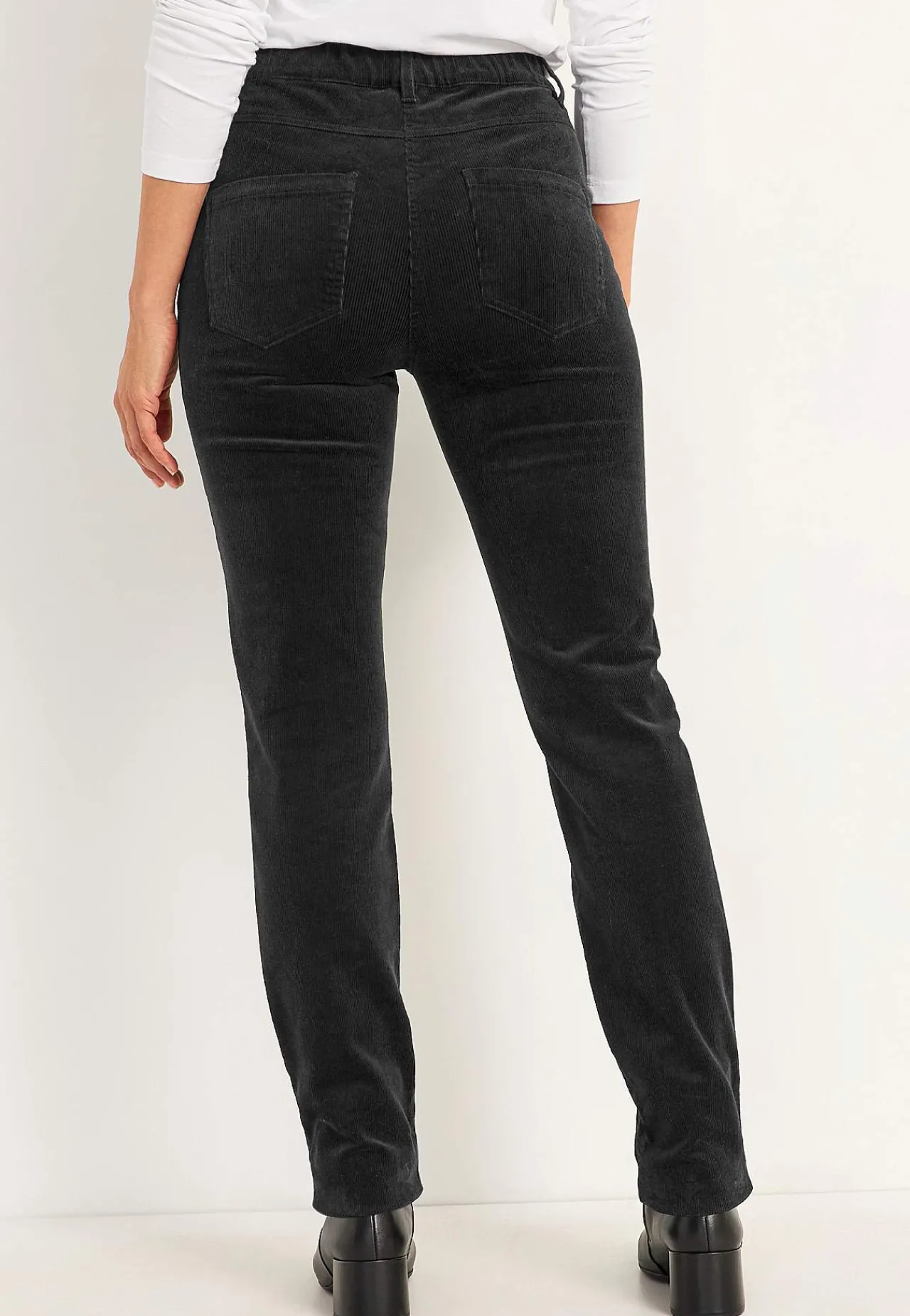Manchester|Treggings-Cellbes of Sweden Treggings i kraftig fløjl Sort