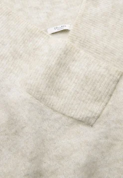 Trøjer|Striktrøjer-Cellbes of Sweden Trøje Premium i mohair- og uldblanding Gråbeige / Meleret