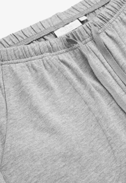 Loungebukser|Bukser Og Leggings-Cellbes of Sweden Træningsbukser med ribkant Mørkegrå / Meleret